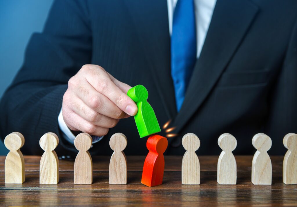 Replacing undesirable employee.